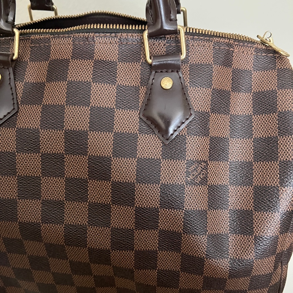Louis Vuitton large cross body Speedy 30 - Picture 3 of 16